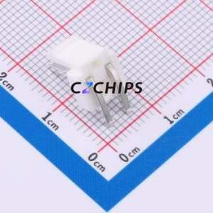 ZX-VH3.96-2PWZ Wire-to-Board Pin Header Bent Lead Through Hole,P=3.96mm Connector 1x2P 3.96mm Right Angle Insert VH - Product Image 2