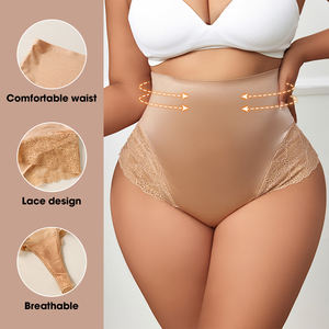 महिलाओं के साथ आकार का फीता थोंग शेपवियर निर्बाध ट्यूमर नियंत्रण बट शरीर को आकार देने वाली पैंटी - Product Image 3