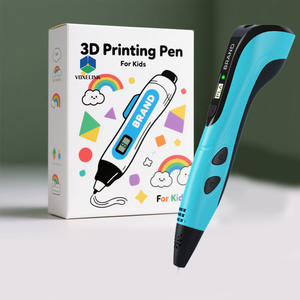 Chuangxiang 2025 – Nouveau stylo 3D portable pour enfants, automatique, éducatif, DIY, PLA, largeur d'écriture 0,7 mm, jouet en forme d'animal, pour 6 mois et plus - Product Image 1