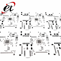 Pochoir de précision pour impression de pâte SMT, pochoir PCB sans cadre pour pochoir en acier inoxydable