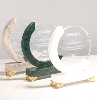 Trophée en marbre écologique, Nouvelle Arrivée, Diverses Tailles, Vente en Gros, Trophée Personnalisé en Cristal, Trophée Économique, Échantillons Disponibles