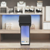 Terminal de point de vente portable Android 13 moins cher, imprimante thermique de reçus 58 mm, Wi-Fi, 2 Go de RAM, Quad-Core 2,0 GHz, 32 Go SSD, Goodcom OEM Factory