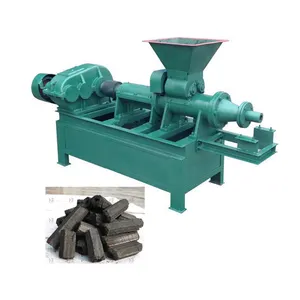 Sawdust press machine rice husk/wood sawdust charcoal briquette making machine