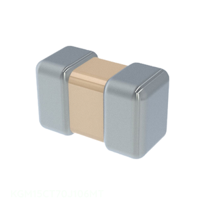 Condensateur Céramique MLCC 10 uF KGM15CT70J106MT 0603 (1608 Métrique) CAP CER 10UF 6.3V X7T 0603, Distributeur Autorisé - Product Image 1