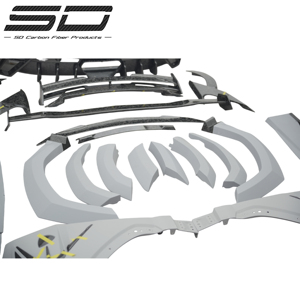 Aileron de coffre SD pour Lamborghini Urus, style Msy, kit carrosserie Gen 3, fibre de carbone forgée, directement de l'usine, haute performance - Product Image 5