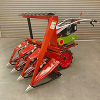 Moissonneuse-batteuse agricole semi-automatique à moteur diesel de 1,25 mètre de largeur de travail, haute productivité, largeur de travail de 900 mm