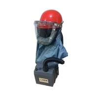 Casque de meulage de respirateur de purification d'air alimenté par EN12941 de qualité supérieure avec respirateur utilisé pour le sablage