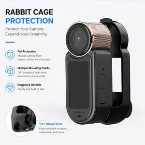 Cámara Deportiva Mini 4K <span class=keywords><strong>Wifi</strong></span> para GoPro, Grabación POV en Ciclismo, Cámara Magnética con Control de Pulgar para Vlogging - Product Image 2