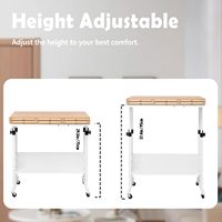 Plateau de puzzle pliable de 2000 pièces avec réglage en hauteur, table de puzzle avec 2 housses en feutre et 8 tiroirs/trays de tri