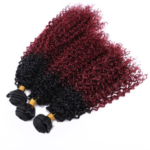 Extensions de cheveux synthétiques en Fiber africaine, extensions de cheveux lisses, bon marché, résistantes à la chaleur - Product Image 5