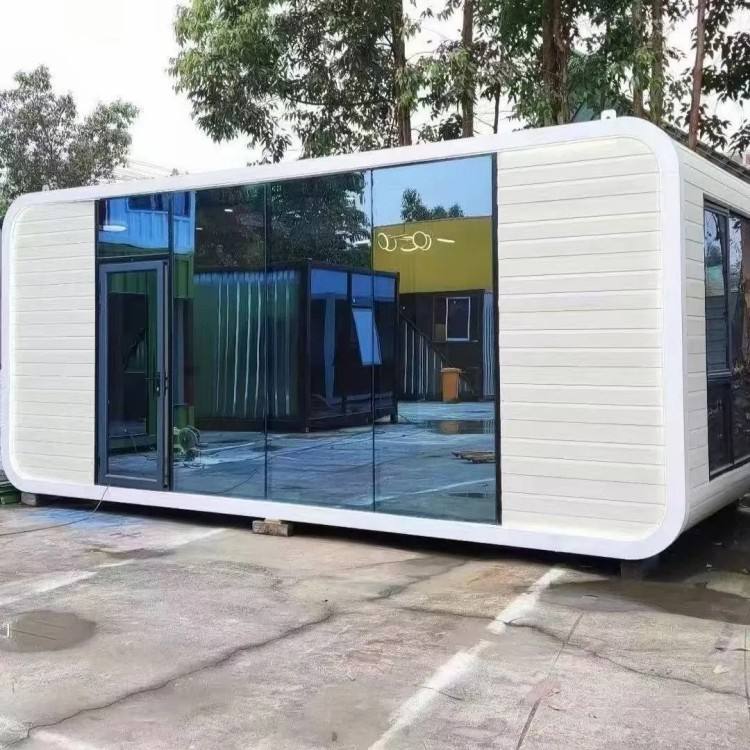 Apple Cabin Container Houses Detachable Wooden Containers for Office - Image 2