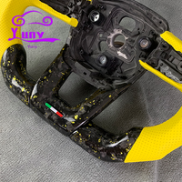 Volant de course personnalisé en fibre de carbone pour Lamborghini Gallardo Urus Aventador Huracán LP550 LP560 LP570