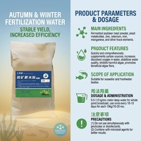 Fertilizante Acuático Directo de Fábrica con Minerales Traza y Extracto de Levadura para Piscifactorías, Estimula la Algas y el Oxígeno Disuelto, Barril de 10 kg, 18 Meses