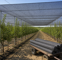Anti-UV Zonwerend Net 90gsm Duurzaam HDPE Gebreid Schaduwdoek 70% Zonwerend Net voor Groenten Fruit Tuin