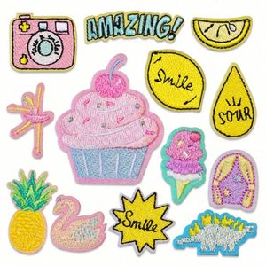 Design Wholesale <b>Creative</b> Embroidery Three-dimensional Patches Cartoon Cute Velcro - Product Image 5