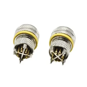 ขั้วต่อ M12 X Code แบบ IP67 สำหรับงานอุตสาหกรรม 8 ขา แบบขึ้นรูปได้ ปลั๊กตัวผู้ตัวเมีย กันน้ำ ขั้วต่ออิเล็กทรอนิกส์ - Product Image 5