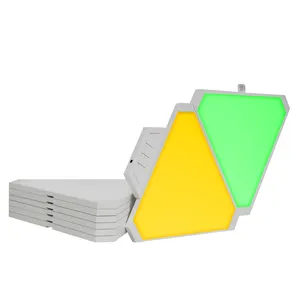 Paneles de reborde refrigerante inteligente, luz Led empotrada, forma triangular, RGBW, envío directo para Ebay Loxone