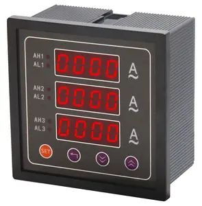 huapu led three phase digital amp meter digital ammeter