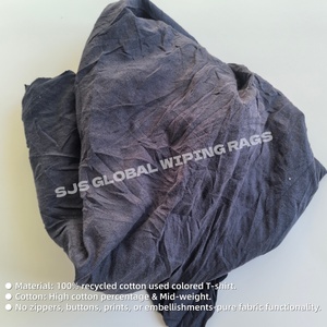 Trapos de Algodón Reciclados de Grado Profesional, 25 lb, Trapos de Camiseta 100% Algodón para Limpieza - Product Image 4