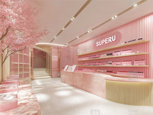 Mobiliario a Medida para Tienda de Cosméticos y Decoración de Tienda de Maquillaje con Estante de Exhibición y Diseño de Interiores para Perfumería - Product Image 2