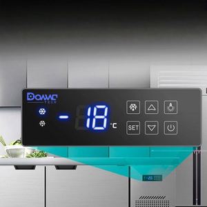 Réfrigérateur sous comptoir certifié ETL : Refroidisseur d'air à température unique pour présentoir et rangement sur plan de travail de cuisine. - Product Image 3