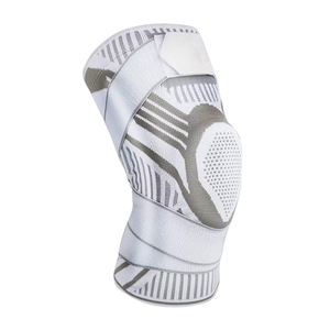 Rodillera de compresión deportiva para hombre con protector de rótula <span class=keywords><strong>y</strong></span> almohadillas de soporte de rodilla con resorte para alivio del dolor articular en codo <span class=keywords><strong>y</strong></span> rodilla - Product Image 5