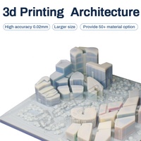 Service d'impression 3d à grande échelle stratasys haute résolution pièces d'architecture imprimées en 3D prototype couleur petit lot