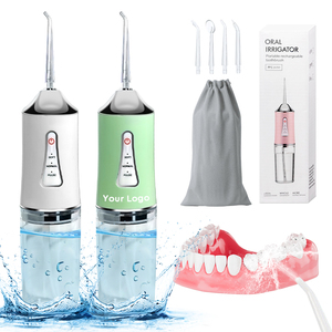Hydropulseur <span class=keywords><strong>dentaire</strong></span> étanche IPX7 - 4 jets, 3 modes, portable et <span class=keywords><strong>sans</strong></span> <span class=keywords><strong>fil</strong></span> pour le nettoyage des dents - Product Image 1
