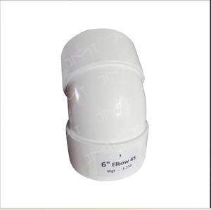 Usine de moulage par injection standard Dongguan 1million de coups 6 ''45 degrés moule de raccord de tuyau coudé - Product Image 1