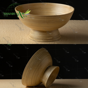 Frutero de Bambú Natural Personalizado OEM, Estilo Clásico, Vajilla Desechable, Capacidad de 10L, para Cocina Ecológica, Exhibición y Fiestas - Product Image 2