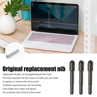 HK-HHT (3 pièces) Pointes de rechange en polycarbonate pour stylet Dell PN579X/PN556W/ Google Pixelbook /Thinkpad Active Pen 2