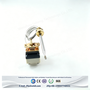 <span class=keywords><strong>Thermostat</strong></span> capillaire mécanique robuste 50-320°C <span class=keywords><strong>pour</strong></span> dispositifs de commutation d'huile, équipement de commutation, système de contacteur CA, interrupteur de contrôle de chauffage - Product Image 2
