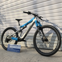 Bicicleta de Montaña Amflow PX 2026, la Versión Más Reciente, Bicicleta de Carbono con Manillar Dividido