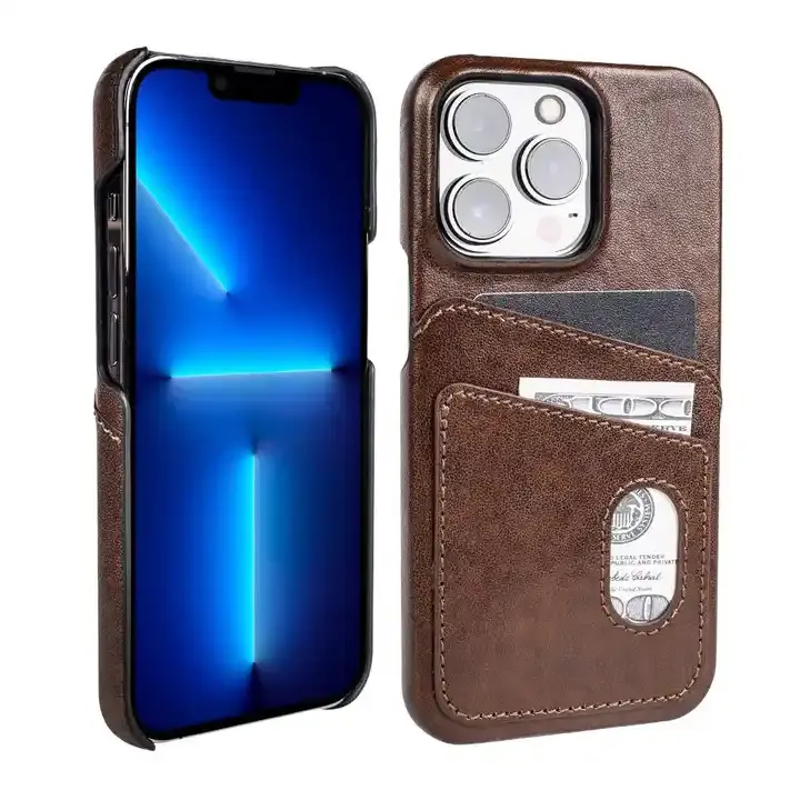 Venta caliente billetera Flip case pu Funda de cuero para todo tipo de teléfono Apple accesorios funda de teléfono