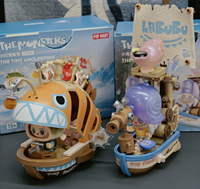 Nouveauté 2026 : Blocs de construction en PVC authentiques de la série Chasing Mermaids pour modèle de collection, jouet et cadeau
