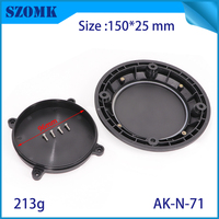 Capteur de stationnement ABS 150*25mm sans fil, détecteur de stationnement géomagnétique pour véhicule, coque de surface, boîtier pour véhicule autonome