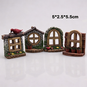 Acuario en Miniatura para Ventana de Jardín, Pecera, Maceta para Suculentas, Accesorio DIY para Escenas - Product Image 2