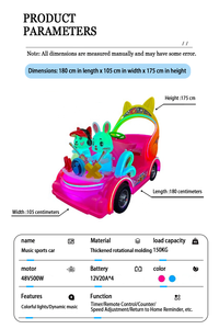 Voiture de parc d'attractions super amusante, jeux pour enfants, nouvelle conception, voiture tamponneuse électrique avec lumières colorées, manège portable pour centre commercial - Product Image 5