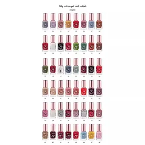 Vernis à ongles liquide BGVE, nouveau, non pelable, paillettes colorées, à base d'<span class=keywords><strong>huile</strong></span>, transparent, séchage rapide, sans lampe, couleur nude - Product Image 4