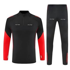 psg tracksuit black red