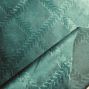 Meubles en velours hollandais en relief 3D luxueux canapés et rideaux en tissu de décoration intérieure en velours - Product Image 5