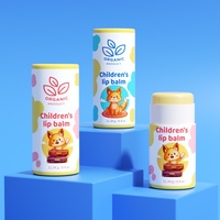 Tube en papier rond personnalisé, vente en gros, coloré, 30g 50g, emballage de baume à lèvres, tube en papier à poussoir