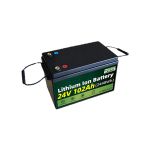 Batterie de stockage solaire au lithium-ion rechargeable 24V 100Ah pour produits énergétiques renouvelables - Product Image 1
