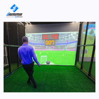 Simulateur de jeux de sport de football intérieur interactif Produit de parc d'attractions pour enfants et adultes Aire de jeux intérieure