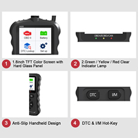 OBD II V600 OBD2/EOBD 12V Escáner de coche Analizador de motor eléctrico Herramienta de diagnóstico efectiva para todos los coches de 12V