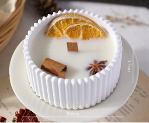 Caja de Regalo de Cera de Vela Natural Fresca con Aroma a Rosa y Lavanda y Flores Secas para Salón de Belleza - Product Image 4