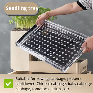 Plaque de semoir de plateau de prise semoir de précision transparent pour Micro graines légumes, graines personnalisées - Product Image 6