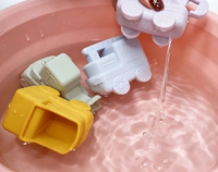 Jouet aquatique d'été personnalisé sans BPA pour enfants, jouet de bain en silicone pour bébé, jouet de plage pour enfants