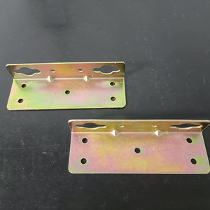Furniture Hinge 128x40x25mm Cold-Rolled Steel Antirust Korean Style Surface Mount - Product Image 2