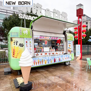 Roestvrijstalen Commerciële Catering Ijswagen Voor Softijs Gelato Koffie - Product Image 4